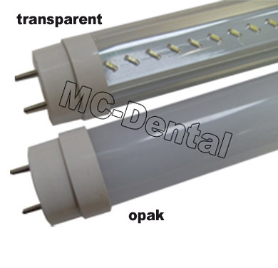 SMD LED-Röhre T8 - <b>Länge 600 mm klar dental white</b>